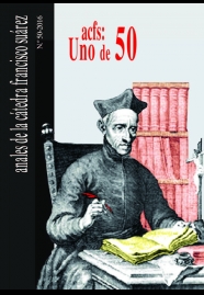 ANALES 50 DE LA CÁTEDRA DE FRANCISCO SUÁREZ